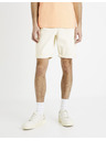 Celio Krémové pánske džínsové šortky Celio Dojogdenbm