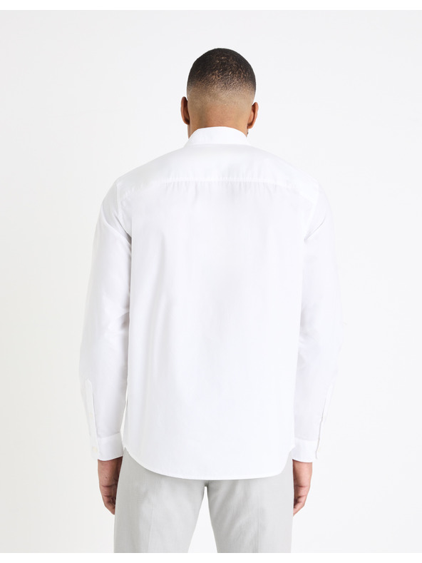Celio Biela pánska košeľa Celio Gaopur
