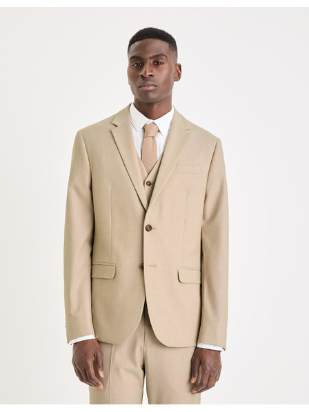 Celio Béžová pánska bunda Celio Funew2