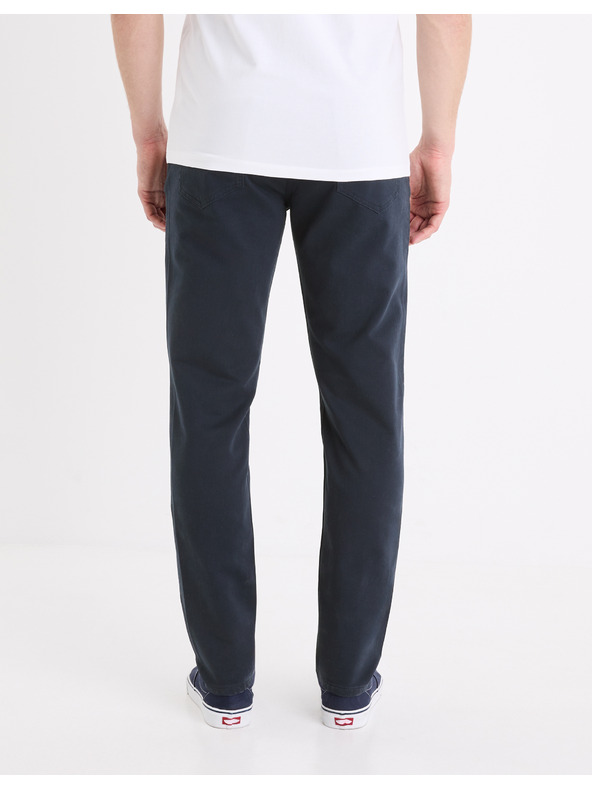 Celio Tmavomodré pánske nohavice Celio Gofive