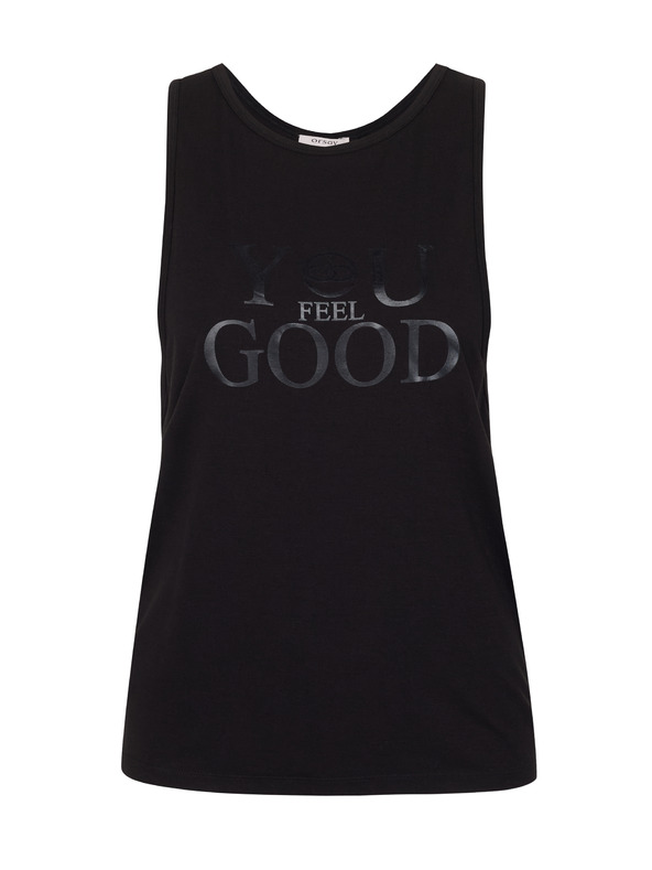 Orsay Čierne dámske športové tielko ORSAY