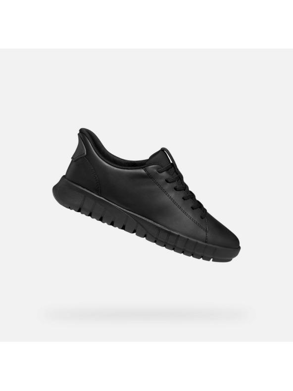 Geox Čierne dámske tenisky Geox Flextride Plus Fast in