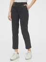 GAP Khaki nohavice High Rise straight GAP
