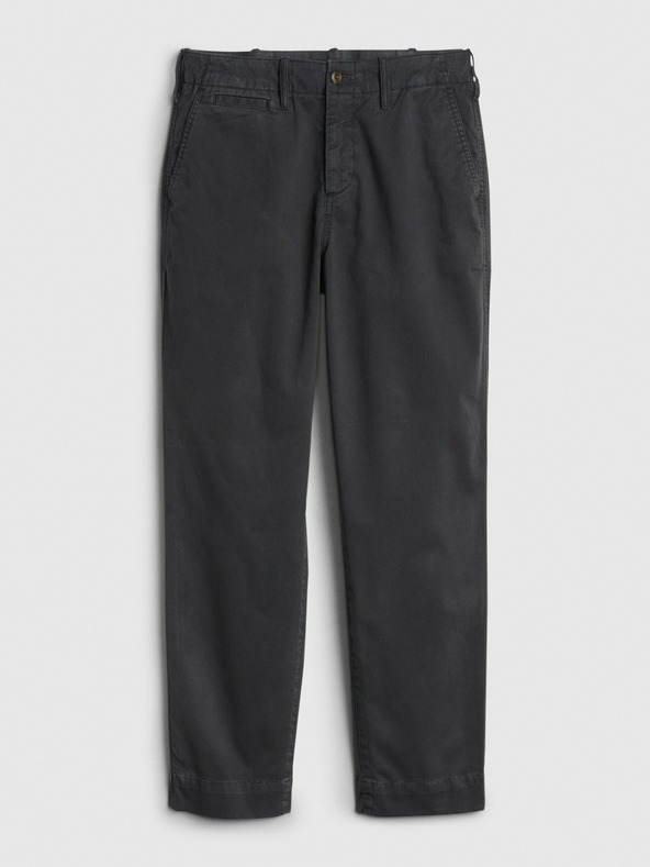 GAP Khaki nohavice High Rise straight GAP