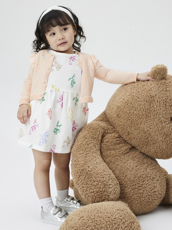 GAP Baby kardigan s volánikom GAP