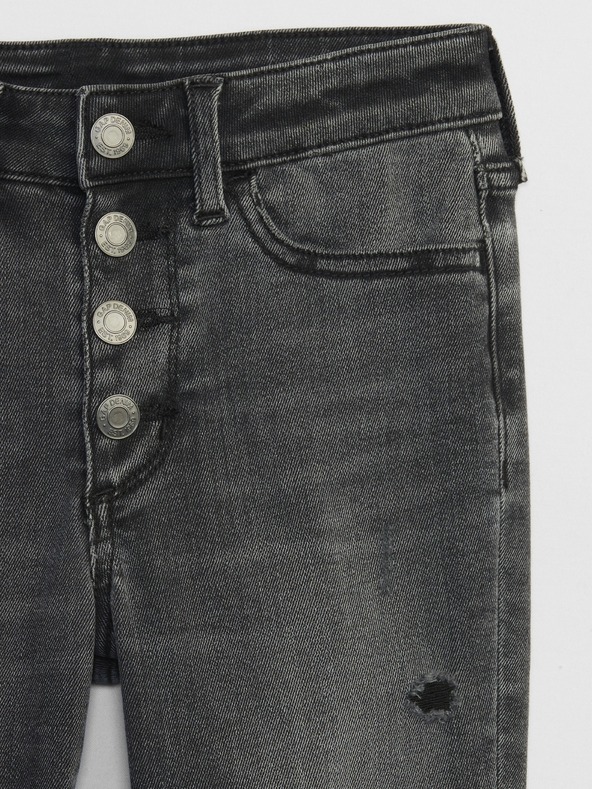 GAP Detské džínsy jeggings s gombíkmi GAP