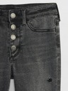 GAP Detské džínsy jeggings s gombíkmi GAP