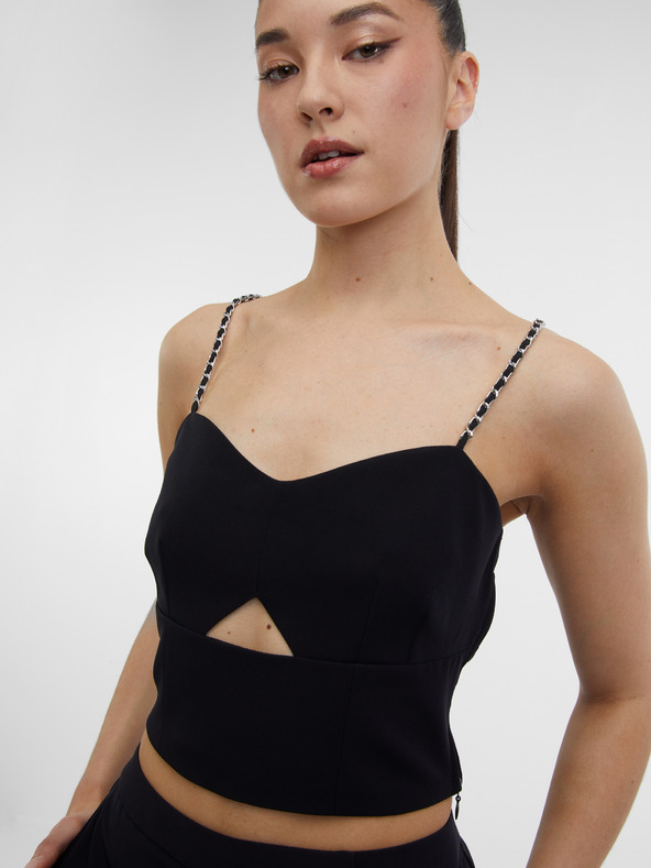 Orsay Čierny dámsky top ORSAY