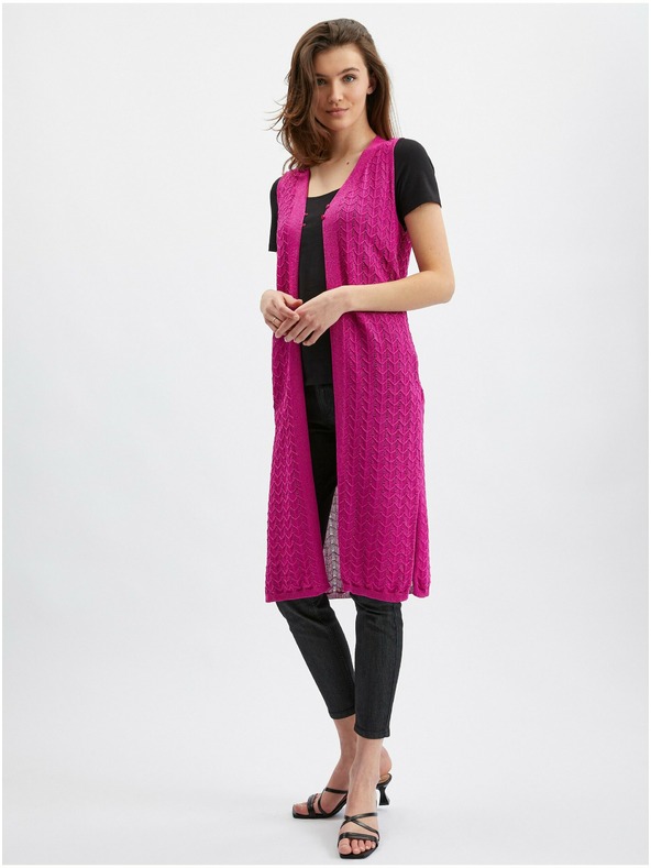 Orsay Ružový dámsky kardigán ORSAY