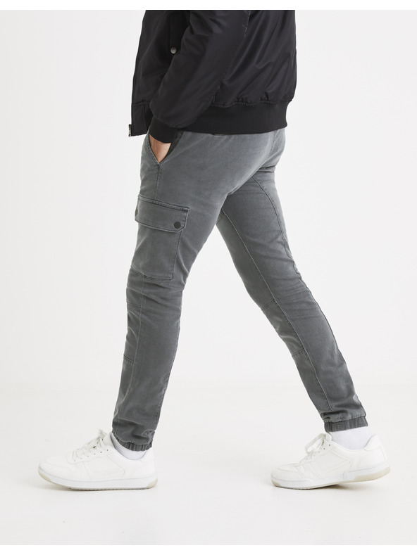 Celio Celio Solyte Šedé nohavice