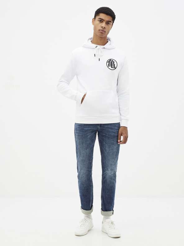 Celio Modré slim fit džínsy Celio Sokreen