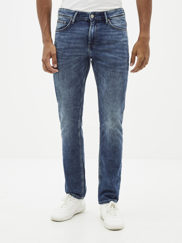 Celio Modré slim fit džínsy Celio Sokreen