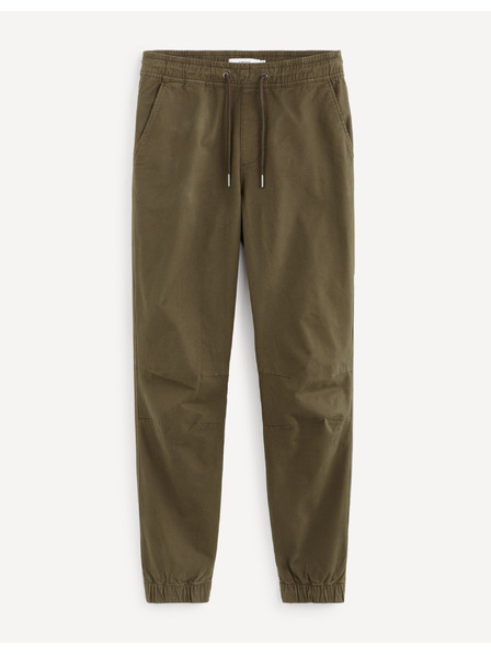 Celio Khaki pánske nohavice Celio