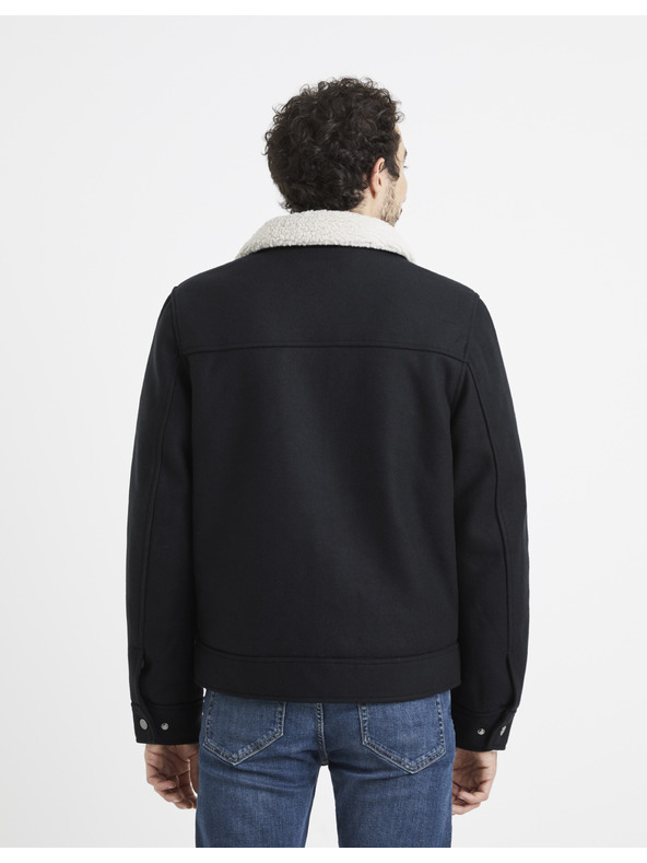 Celio Tmavomodrá bunda Celio Vujackwoo2