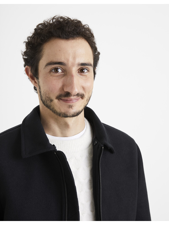 Celio Tmavomodrá bunda Celio Vujackwoo2