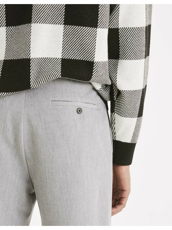 Celio Šedé pánske nohavice Celio 24H Avoclair