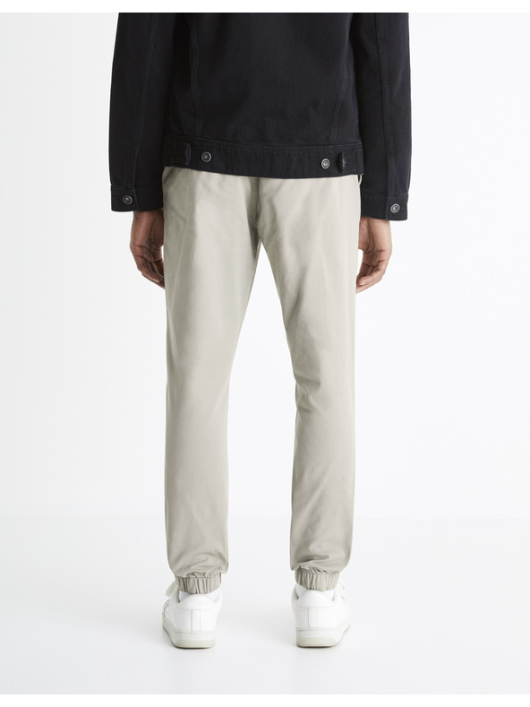 Celio Svetlošedé pánske nohavice Celio Voyage