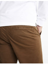 Celio Hnedé pánske nohavice Celio Cochicrop