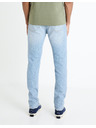 Celio Svetlomodré pánske slim fit džínsy Celio Fostroy