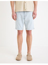 Celio Svetlomodré pánske džínsové šortky Celio Boknitbm