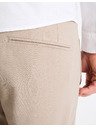 Celio Béžové pánske chino nohavice Celio Gosi