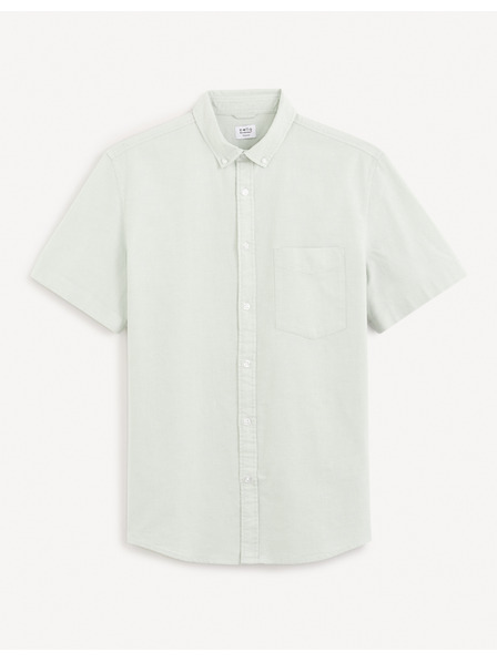 Celio Svetlozelené pravidelné tričko Celio Daxfordmc