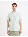 Celio Svetlozelené pravidelné tričko Celio Daxfordmc