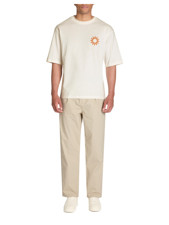 Celio Béžové pánske chino nohavice Celio Jopaper