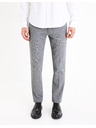 Celio Šedé pánske chino nohavice Celio Gosi