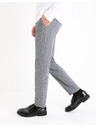 Celio Šedé pánske chino nohavice Celio Gosi