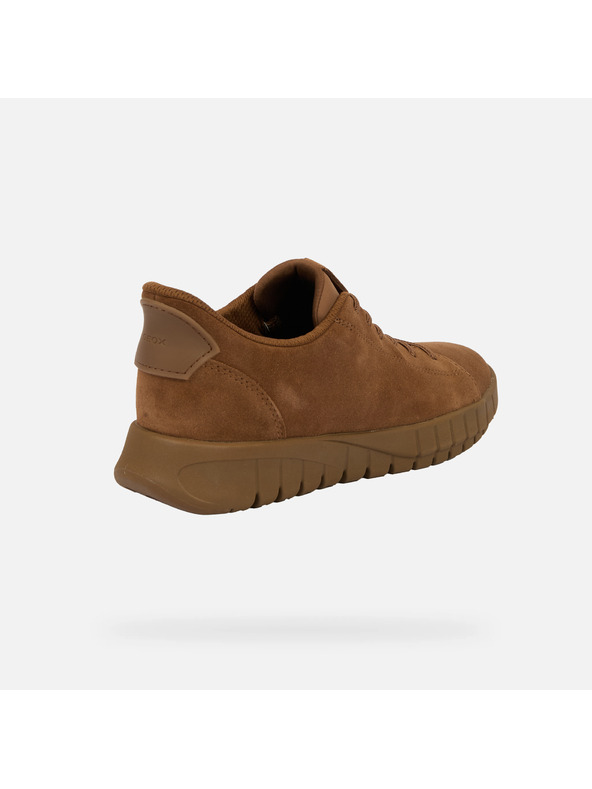 Geox Hnedé dámske tenisky Geox Flextride Plus Fast in