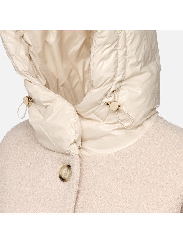 Geox Krémová dámska bunda Geox Calithe