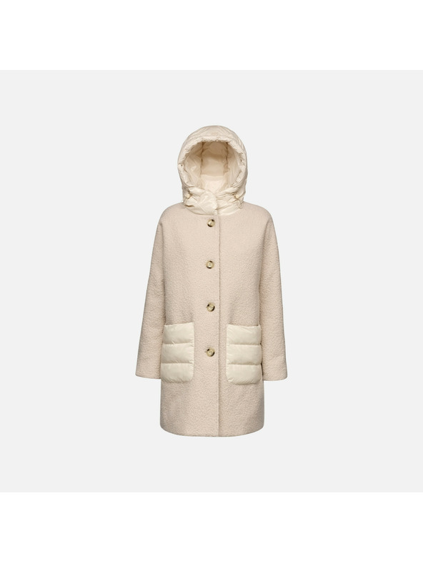 Geox Krémová dámska bunda Geox Calithe