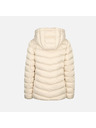 Geox Krémová dámska prešívaná bunda Geox Zosma