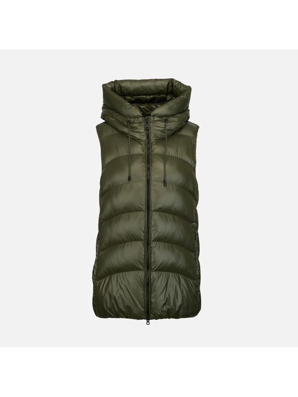 Geox Khaki dámska vesta Geox Bleyze