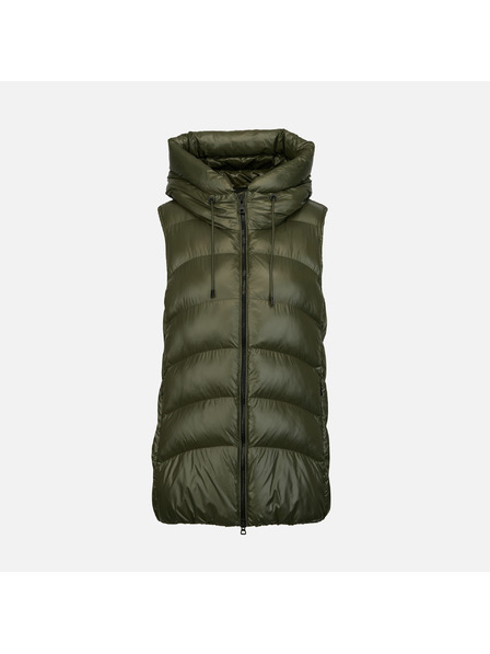 Geox Khaki dámska vesta Geox Bleyze