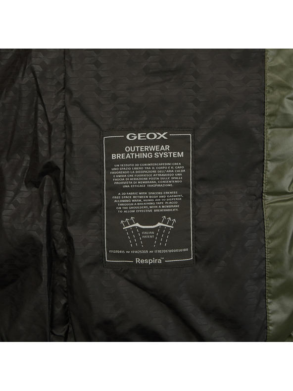 Geox Khaki dámska vesta Geox Bleyze