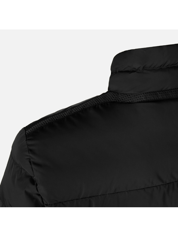 Geox Čierna pánska bunda Geox Snake