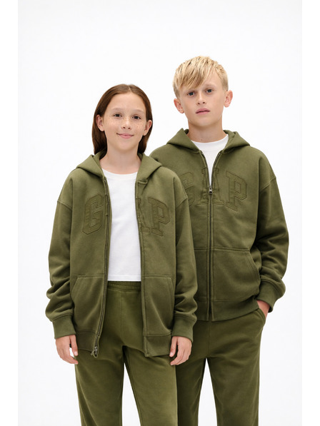 GAP Detská mikina s logom VintageSoft Unisex GAP