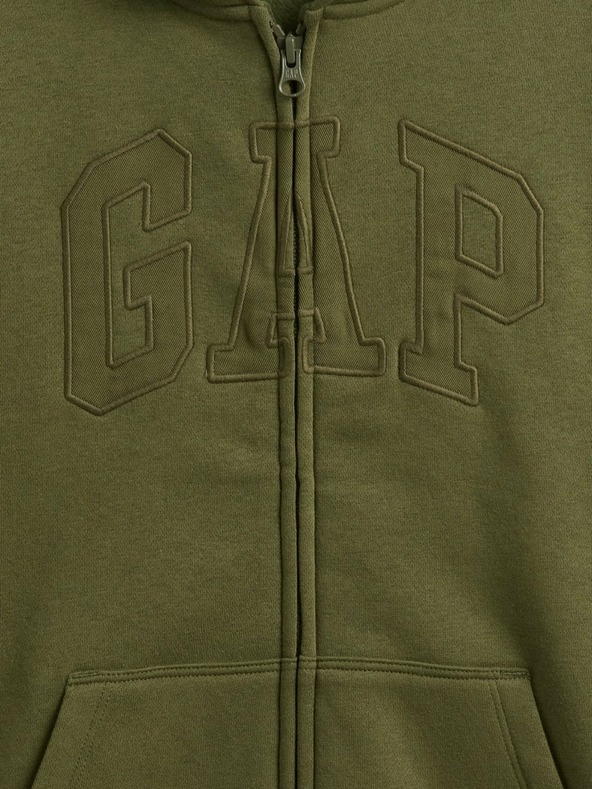 GAP Detská mikina s logom VintageSoft Unisex GAP