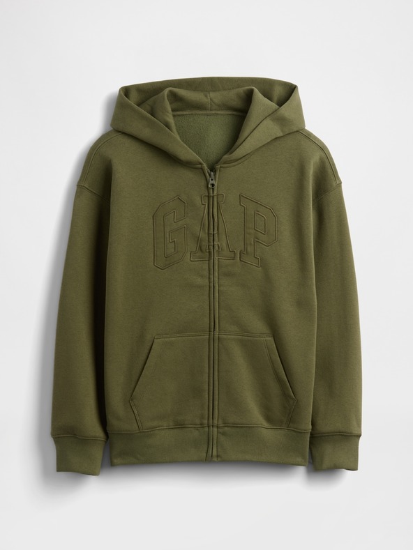 GAP Detská mikina s logom VintageSoft Unisex GAP
