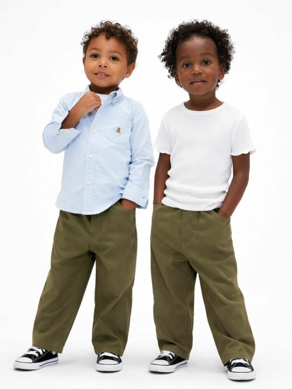 GAP Baby nohavice Barrel Unisex GAP