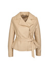Orsay Béžová dámska koženková bunda ORSAY