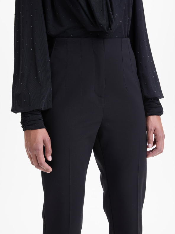 Orsay Čierne dámske nohavice ORSAY