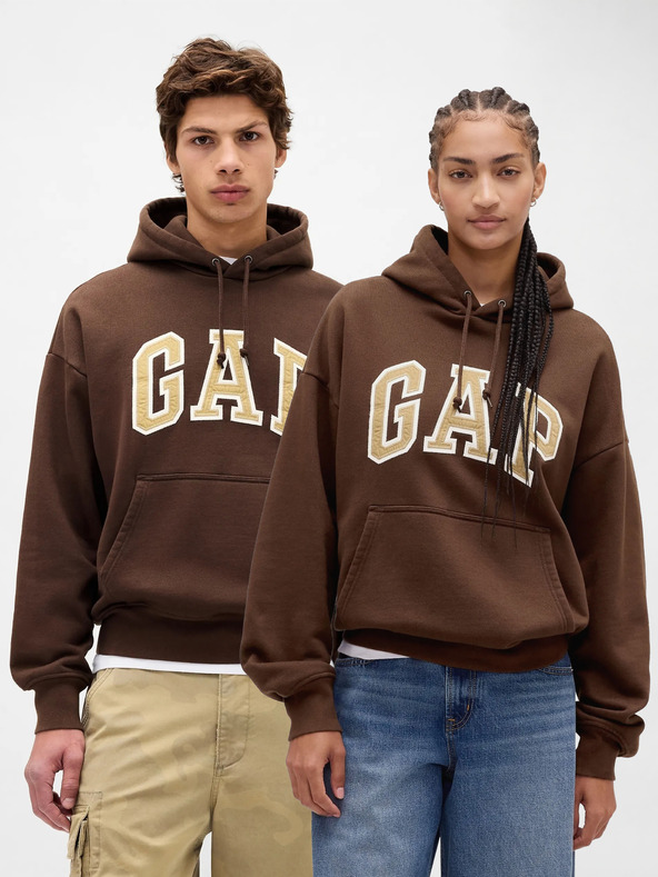 GAP Oversize mikina s logom Extra Heavyweight Unisex GAP