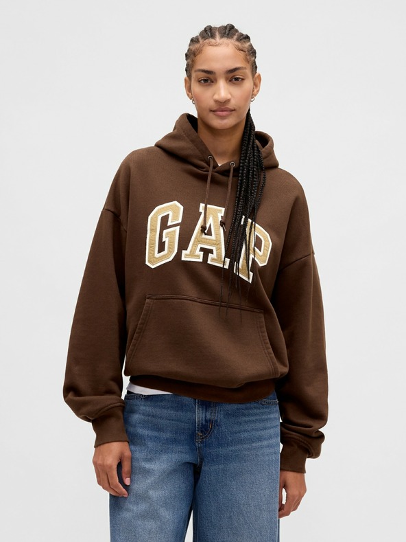 GAP Oversize mikina s logom Extra Heavyweight Unisex GAP