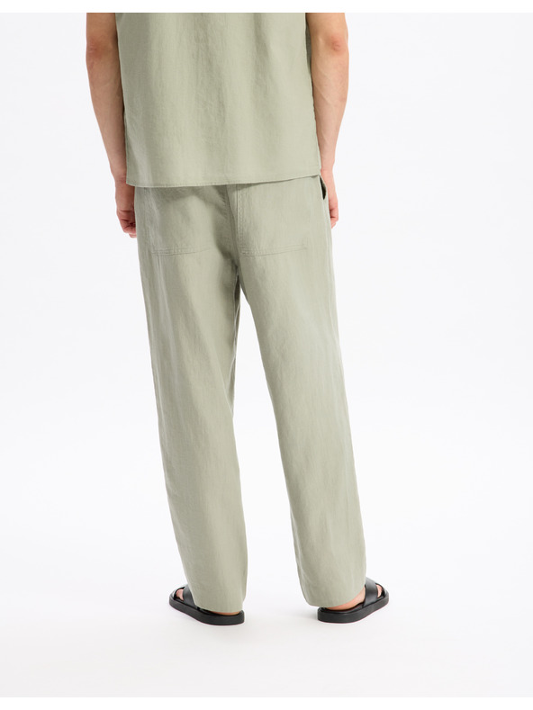 Celio Ľanové nohavice Lolinos