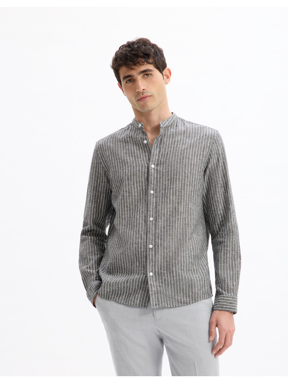 Celio Ľanová košeľa Galinco