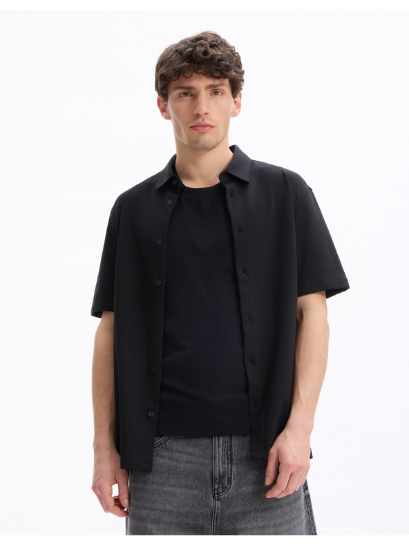 Celio Košeľa Lahemc s krátkym rukávom