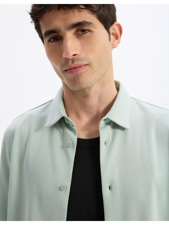 Celio Košeľa Lahemc s krátkym rukávom